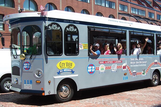 1 or 2 Day HOP-ON & HOP-OFF Narrated Trolley Tour of Boston - Stops 2 and 3: Paul Revere, Old North Church, and the Molasses Flood