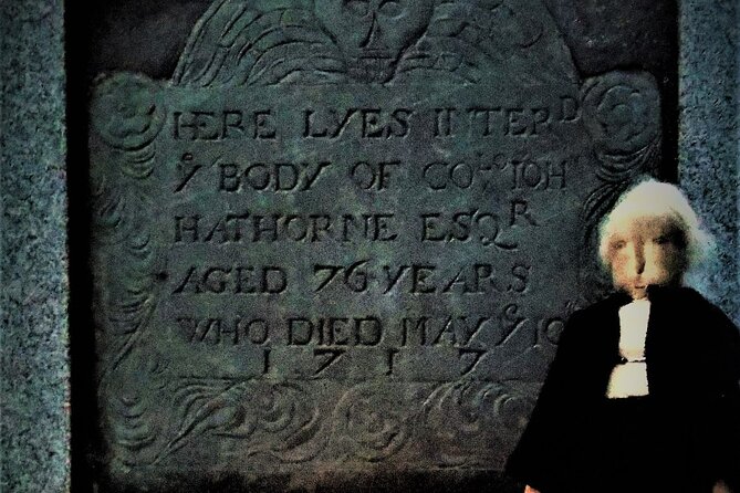 1692 Salem Day Tour - The final stop at the Salem Witch Trial Memorial