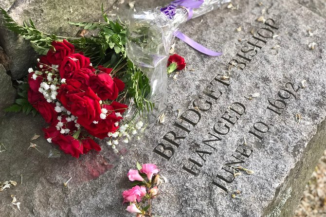 2.5-Hour Salem History & Sightseeing Guided Walking Tour - The Salem Witch Trials Memorial, handled with care