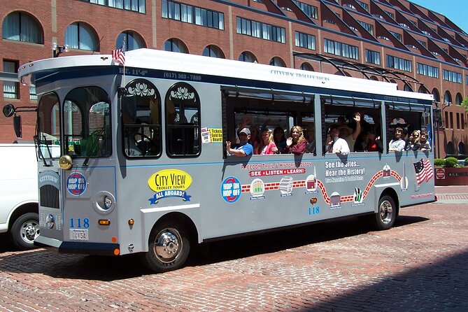 80-Minutes NON-STOP Trolley of Historic Boston and Freedom Trail - What the 80-minute Boston ride actually gives you