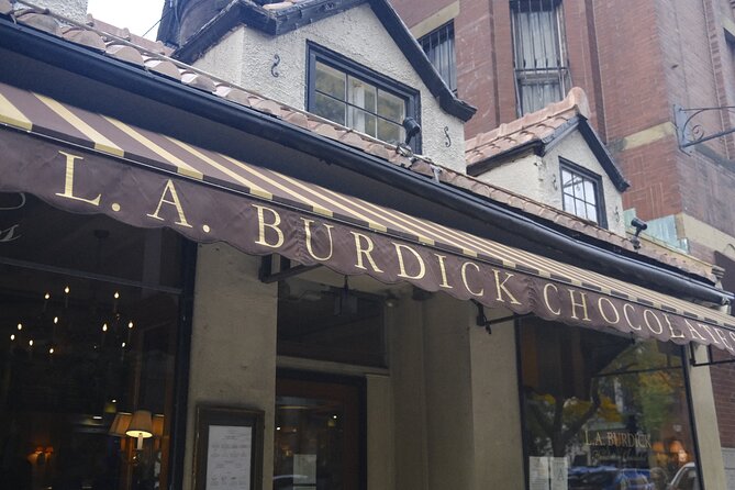 Back Bay Chocolate and Art Galleries Tour - What the $65 price really covers