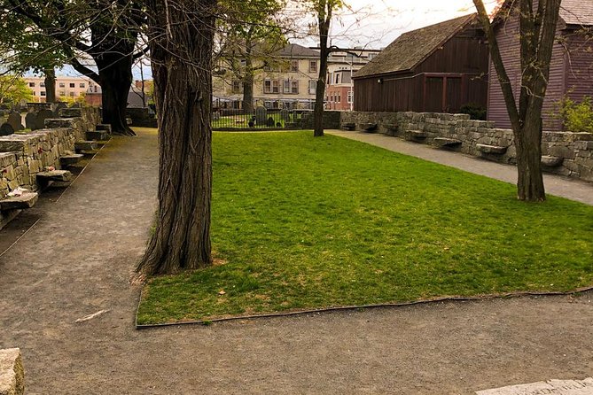 Best Salem Witch Trials Historical Walking Tour - The First Church site at Rockafellas