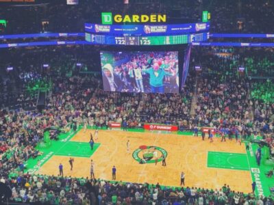 Boston Celtics Basketball Game Ticket at TD Garden