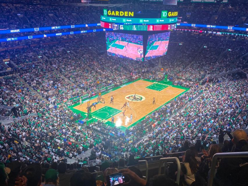 Boston: Boston Celtics Basketball Game Ticket at TD Garden - Food, Drinks, and Spending Inside