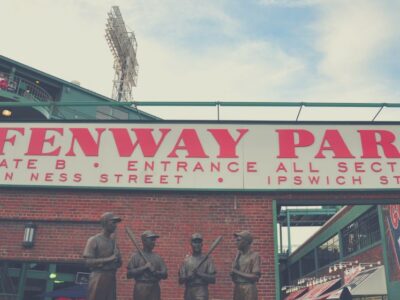 Boston Red Sox Baseball Game Ticket at Fenway Park
