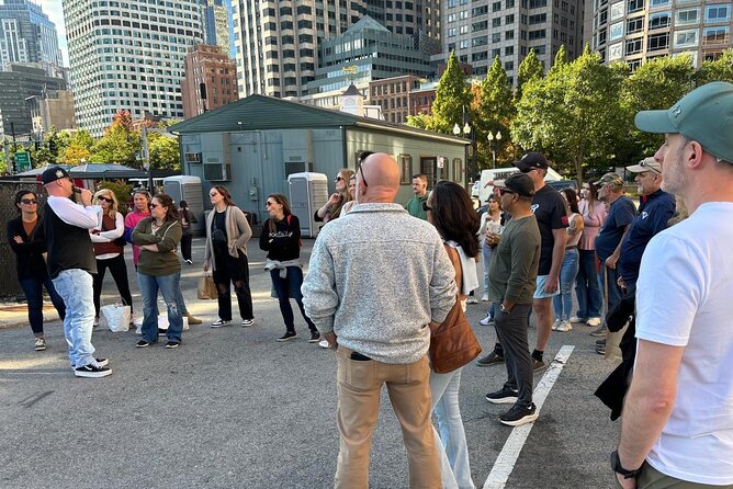 Boston Crime Tour - The Boston Massacre site sets the tone