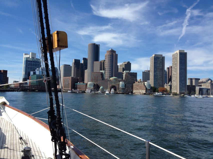 Boston: Downtown Harbor Sailing Cruise - The Route Around Boston Harbor
