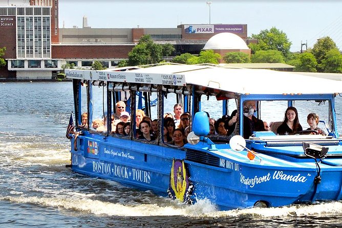 Boston Duck Boat Sightseeing City Tour with Cruise Along Charles River - Key points at a glance