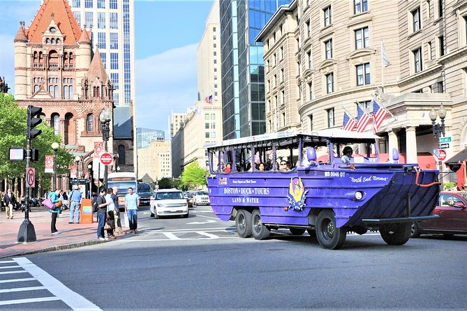 Boston Duck Boat Sightseeing City Tour with Cruise Along Charles River - The Twenty-Minute Splashdown on the Charles River