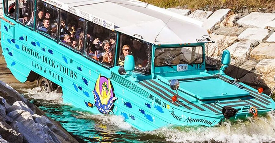 Boston Duck Tour: The Original and World-Famous - Copley Square, Newbury Street, and the Big Dig