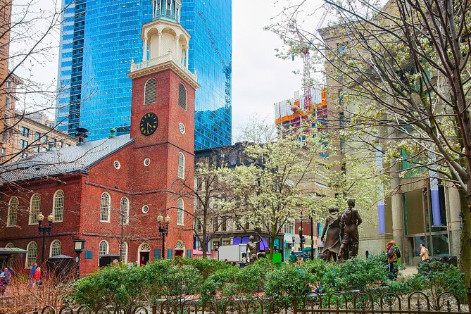 Boston Freedom Trail Self-Guided Tour with Audio Narration & Map - The State House and Park Street Church