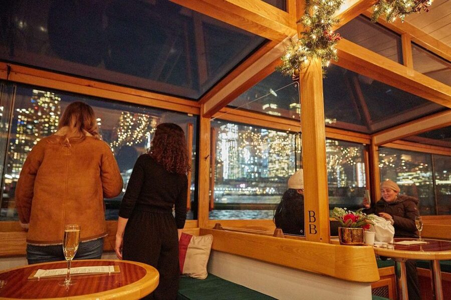 Boston: Harbor Sunset Yacht Cruise - The USS Constitution cannon fire is the evening’s punctuation mark