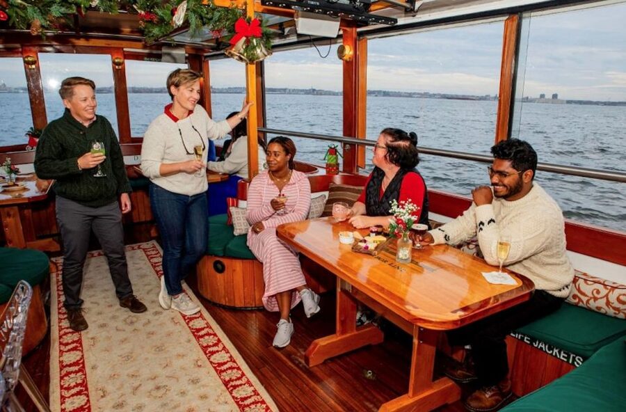 Boston: Harbor Sunset Yacht Cruise - The Northern Lights feels more like a small ship than a tour boat