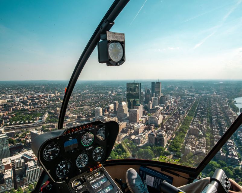 Boston: Helicopter Skyline Tour - Norwood Memorial Airport changes the planning