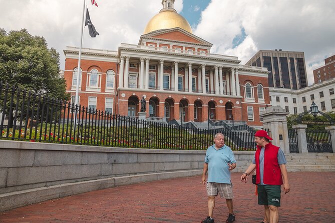 Boston History and Freedom Trail Private Walking Tour - Massachusetts State House and views of modern Boston