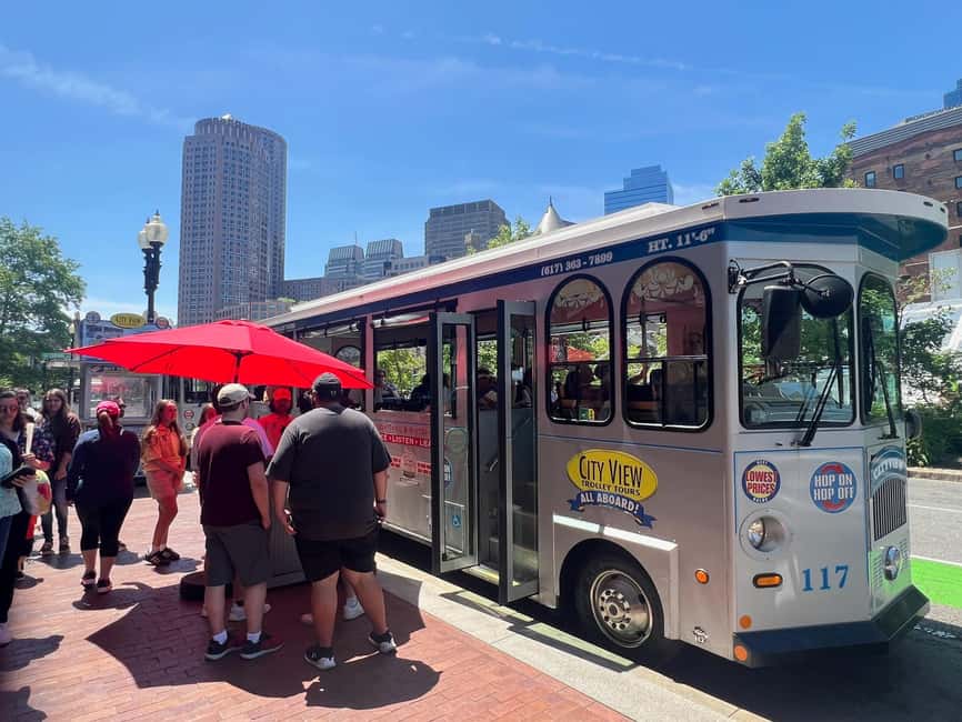 Boston: Hop-On, Hop-Off 20+ Stops Trolley Ticket - Stop 1 to Quincy Market: Boston’s harbor gateway