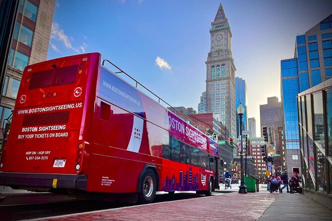Boston Hop-On Hop-Off All Day Sightseeing Tour - Boston Common, Chinatown, and the Swan Boats