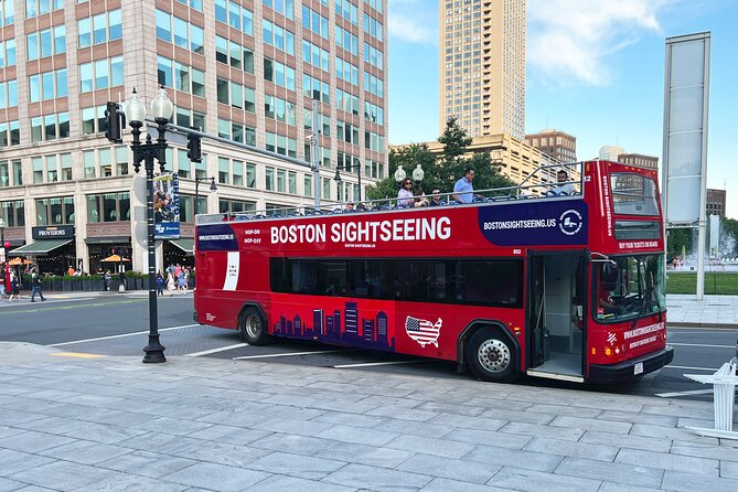 Boston Hop-On Hop-Off All Day Sightseeing Tour - Lafayette Mall Monument and the heart of downtown