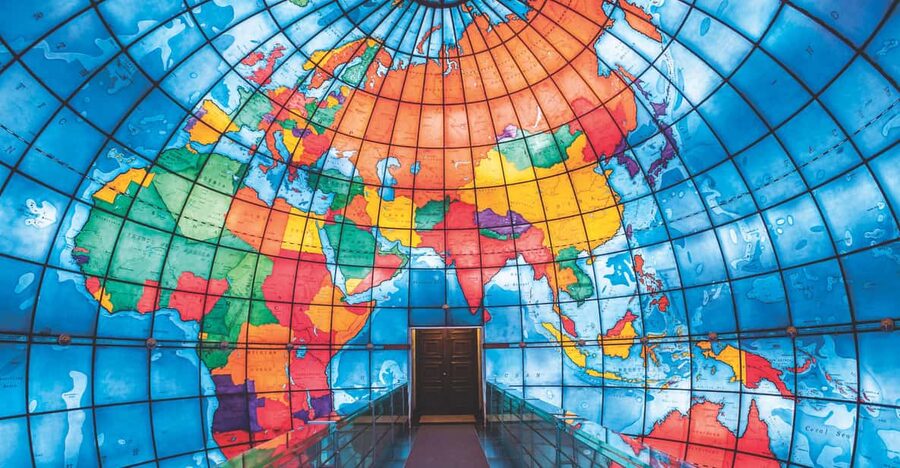 Boston: Mapparium® globe + How Do You See the World?™ - Key points at a glance