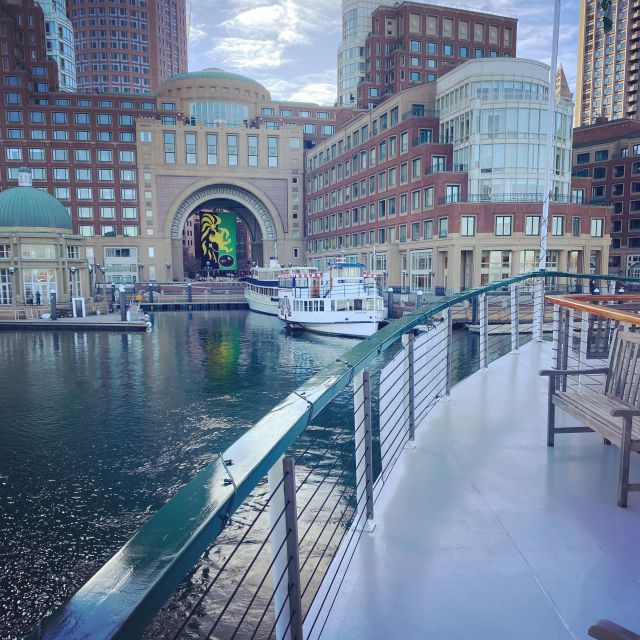 Boston: New England Harbor Cruise - Food, drinks, and the onboard bar
