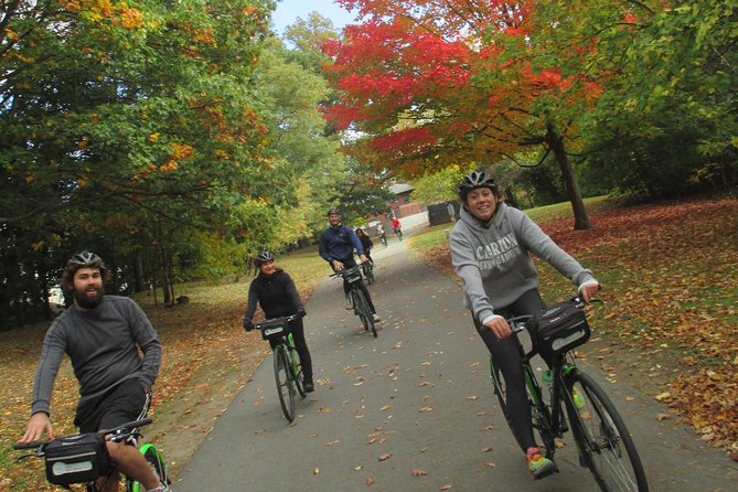 Boston's Emerald Necklace Guided Bicycle Tour - Garlic, brick, and North End character