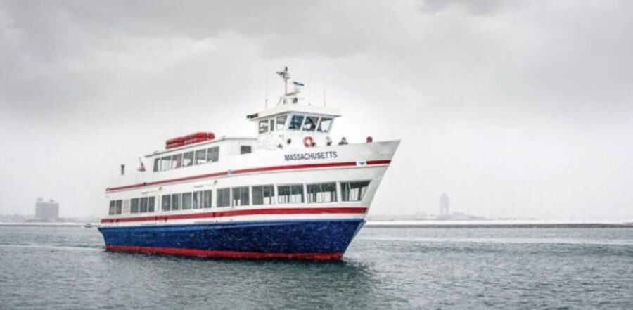 Boston: Scenic Harbor Cruise (Dog-Friendly) - Bunker Hill Monument and the northern end of the harbor