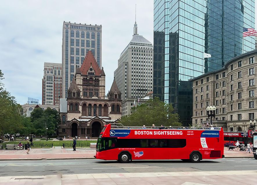 Boston Sightseeing: Single Ride Pass With Double-Decker Bus - Key points to know before you book