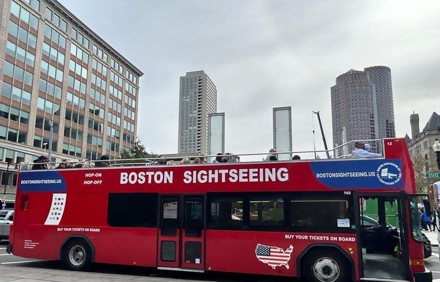 Boston Sightseeing: Single Ride Pass With Double-Decker Bus - Boston Common and the Cheers stop