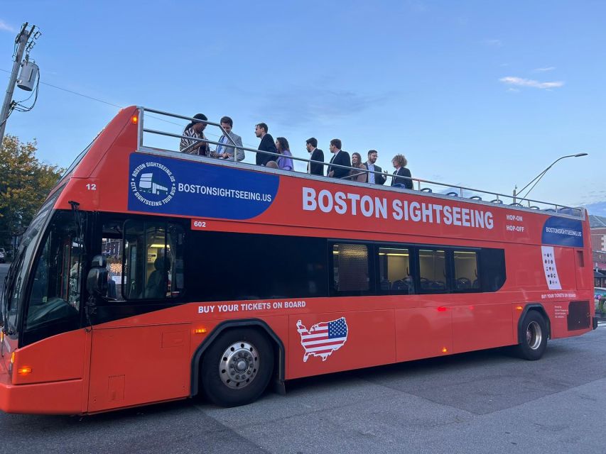 Boston Sightseeing: Single Ride Pass With Double-Decker Bus - Starting at Atlantic Avenue and State Street