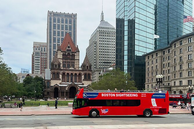 Boston Sightseeing Single Ride Pass With Double Decker Tour Bus - Key points at a glance