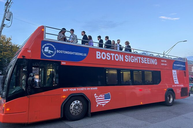 Boston Sightseeing Single Ride Pass With Double Decker Tour Bus - Old State House and Boston’s colonial core
