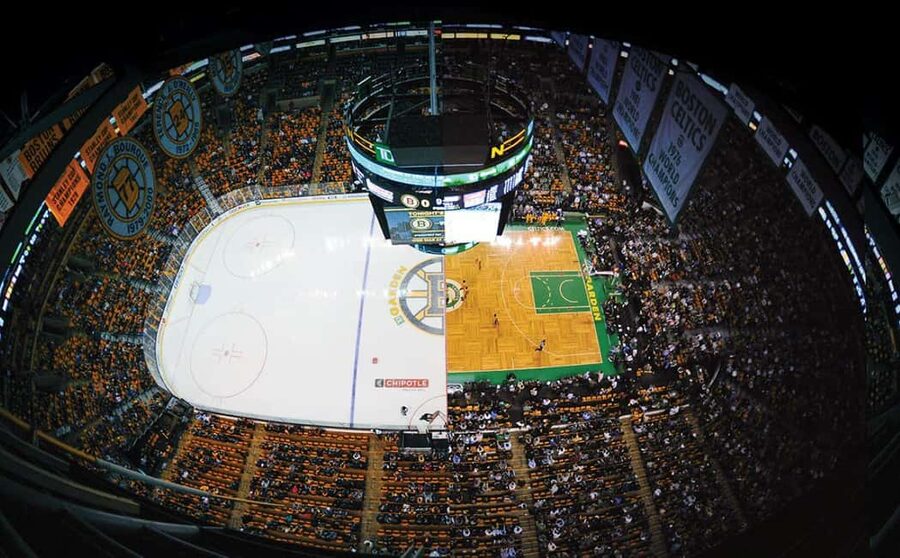 Boston: TD Garden Arena Tour - Entering the visiting team locker room