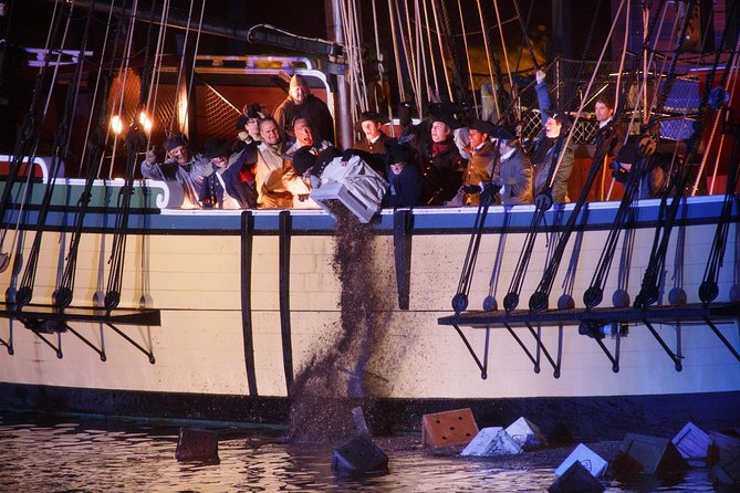 Boston Tea Party Ships and Museum Admission - From tea protest to open war