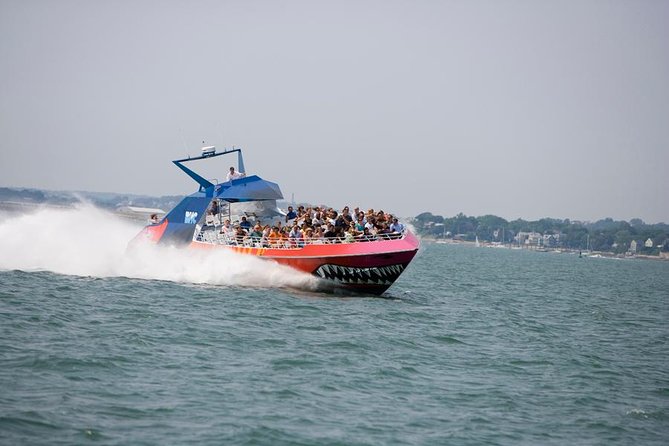 City Cruises Boston Codzilla High-Speed Thrill Boat Ride - The main event: sharp turns and heavy spray
