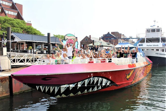 City Cruises Boston Codzilla High-Speed Thrill Boat Ride - Boston views between the splashes