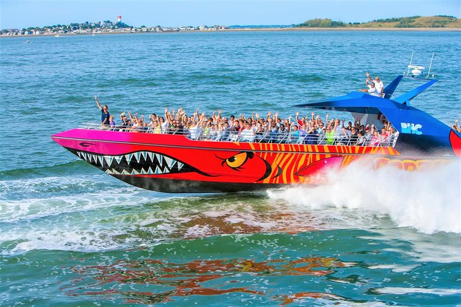 City Cruises Boston Codzilla High-Speed Thrill Boat Ride - The first run: engines, music, and the Codzilla story