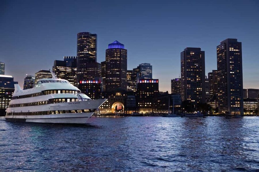 City Cruises Boston: Harbor Buffet Lunch or Dinner Cruise - Boarding at Commonwealth Pier in the Seaport