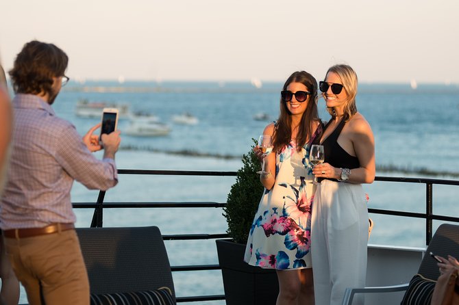 City Cruises Boston Premier Dinner Cruise on Odyssey - The music, dance floor, and outdoor decks