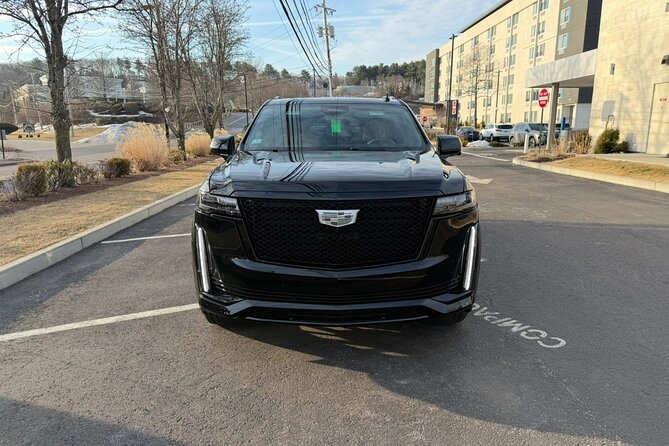 First Class Private Airport Transfer from Boston Logan - The ride itself, from water to WiFi