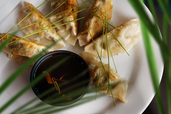 Homemade Dumplings 101 in Boston - Pan-frying pot stickers with your choice of filling