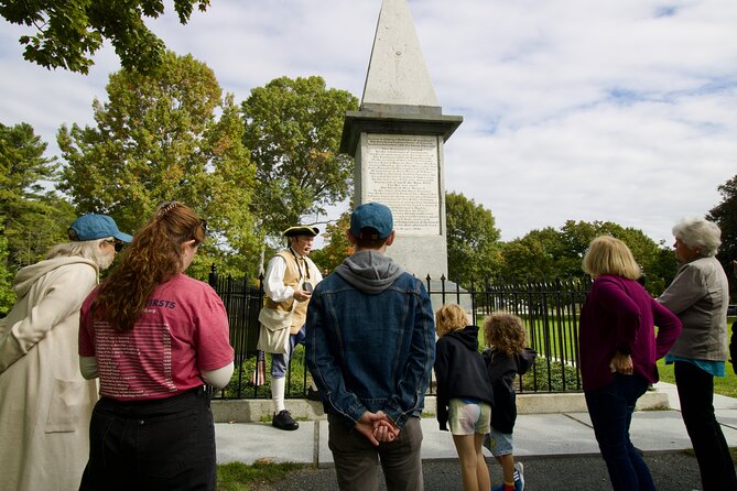Lexington, MA Battle Green Walking Tour with Costumed Guide - The Old Burying Ground and the people behind the story