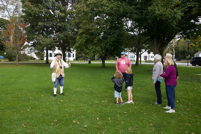 Lexington, MA Battle Green Walking Tour with Costumed Guide - The Henry H. Kitson Minuteman statue