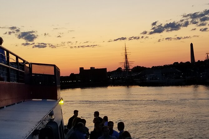 Narrated Sunset Cruise of Boston Harbor - East Boston, Charlestown, and the USS Constitution