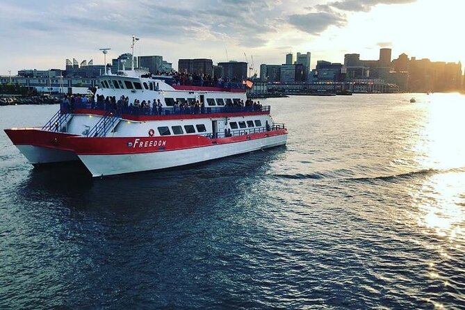 Narrated Sunset Cruise of Boston Harbor - Watching Boston turn on its lights