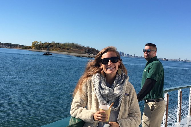 New England Fall Lunch Cruise in Boston Harbor - Fort Independence on the return