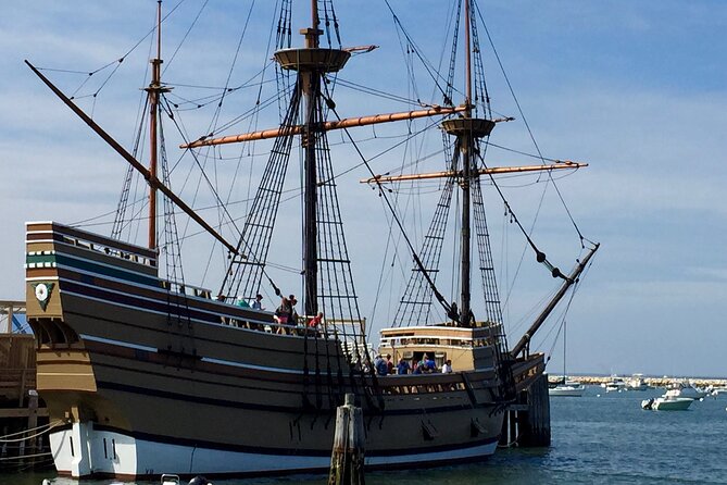 Plymouth & South Shore Full Day Private Tour from Boston - Boarding the Mayflower II