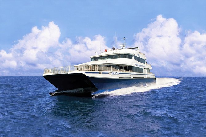Provincetown and Cape Cod High Speed Ferry to/from Boston - Leaving Long Wharf and Boston Harbor