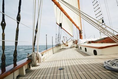Sailing on Historic Schooner Yacht in Salem, MA
