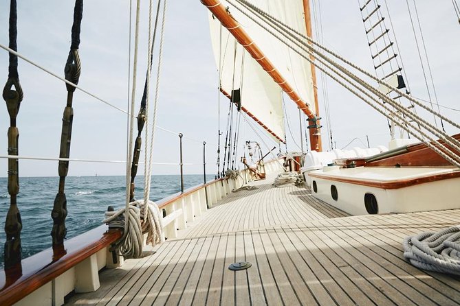 Sailing on Historic Schooner Yacht in Salem, MA - Setting sail across Salem Sound