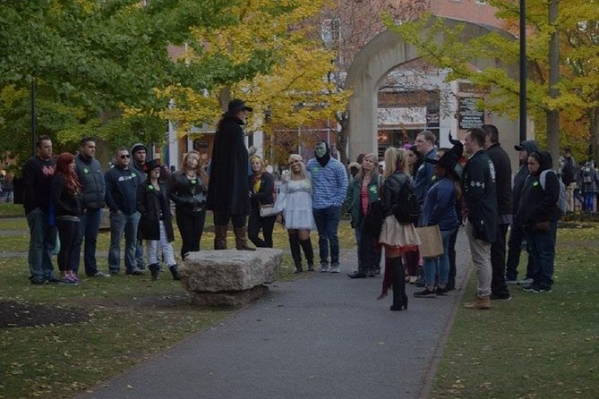 Salem's Best Ghost Tour - Old Burying Point and the limits of the cemetery visit